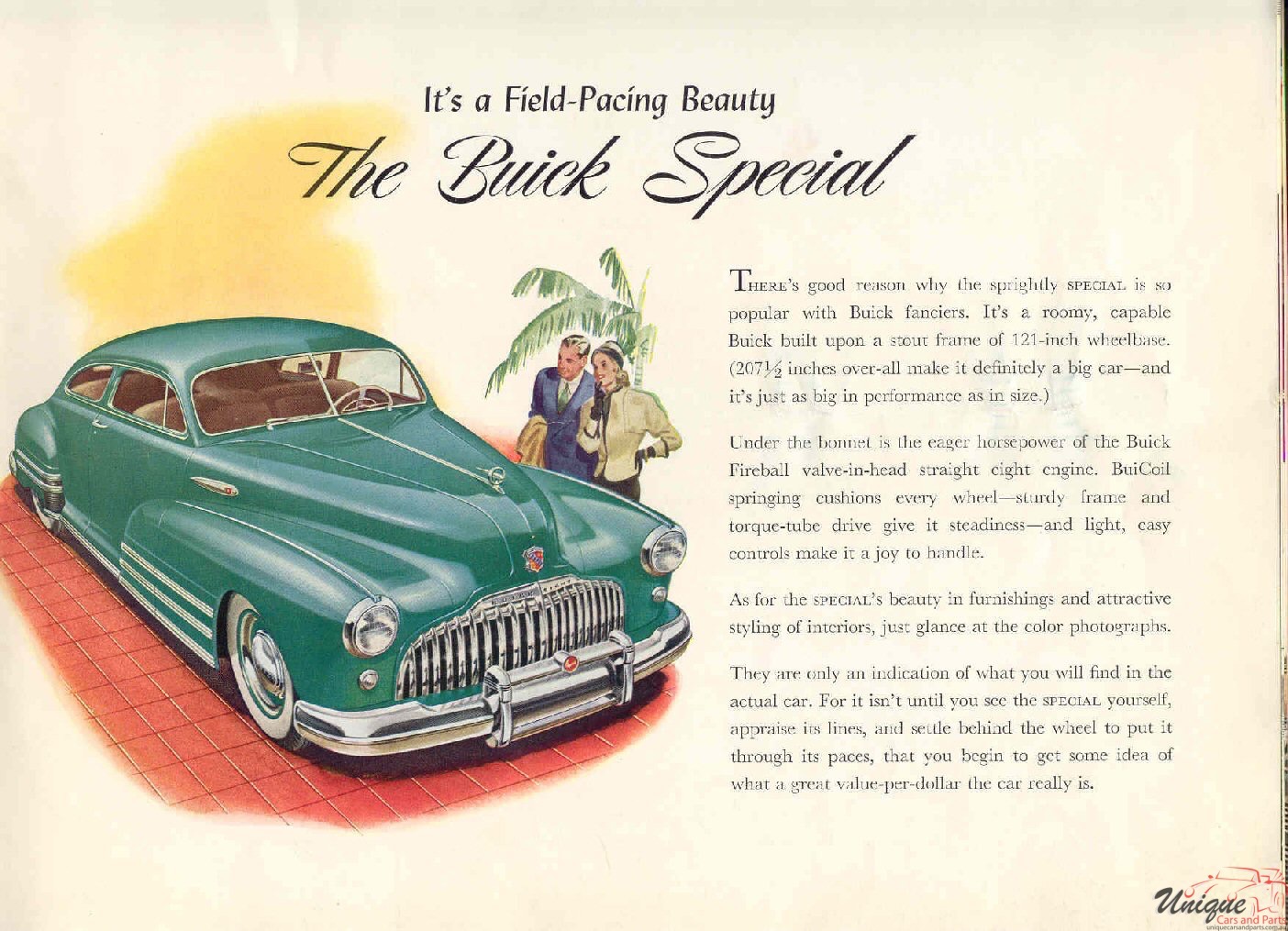 1946 Buick Brochure Page 1